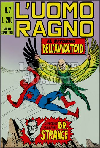 UOMO RAGNO #     7: IL RITORNO DELL'AVVOLTOIO DI BUSTA